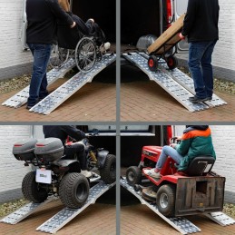 Rampa per auto, quad, atv, minicar, carrelli