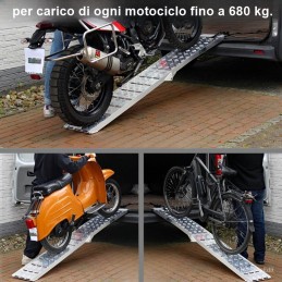 Rampa per moto custom e chopper