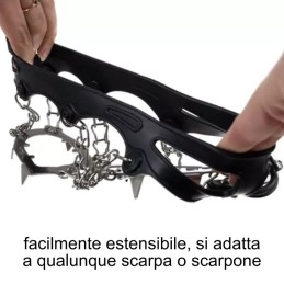 Ramponcini per trail running e nordic walking invernali