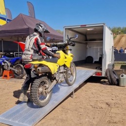 Rampa per moto lunga 4 metri larga 70 cm. pieghevole
