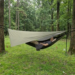Amaca con zanzariera e tarp portatile per campeggio e trekking