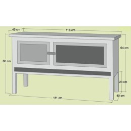 Gabbia coniglio nano in legno