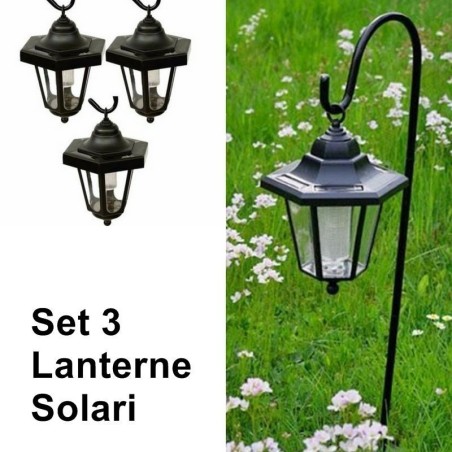 Lanterne da esterno led a energia solare