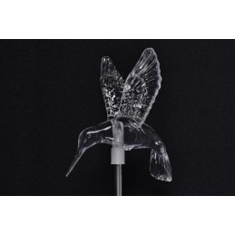 Luci solari da giardino al Led colibrì luminoso