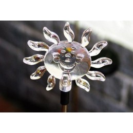 Luci solari da giardino al Led sole luminoso