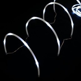 Tubi luminosi da esterno con luci solari led