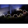 Tubi luminosi con luci solari led per illuminazione giardino