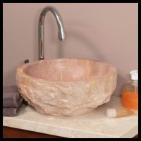 Lavabi da appoggio per bagno in marmo e pietra naturale